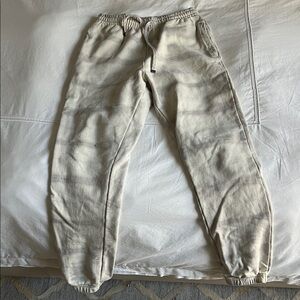 TALENTLESS Cream and Grey Jogger Pants